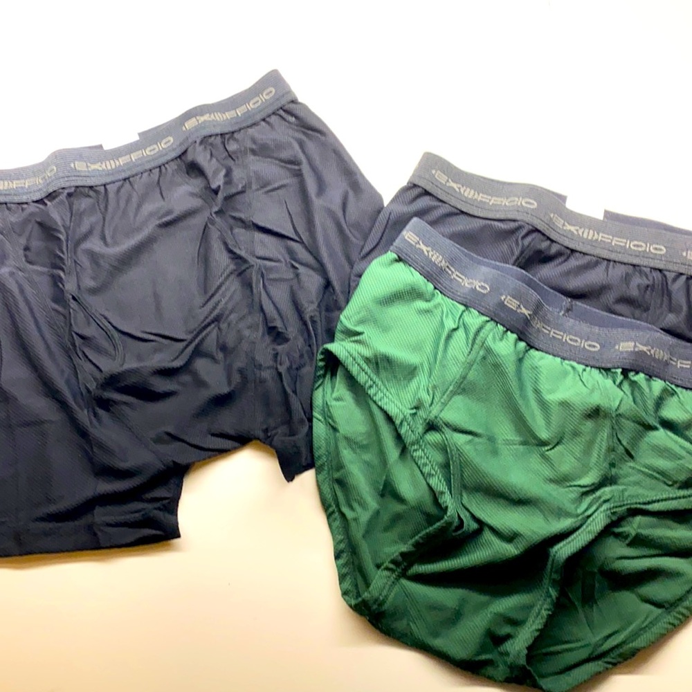 Exofficio briefs and boxer briefs